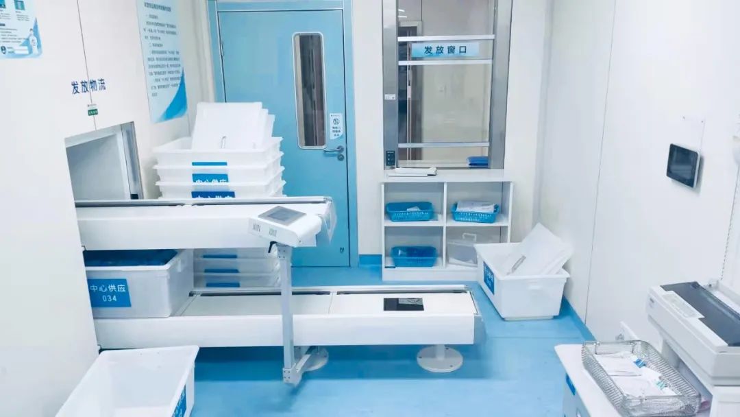 72巴南区人民医院 中型箱式物流工作站三维海容为重庆市巴南区人民