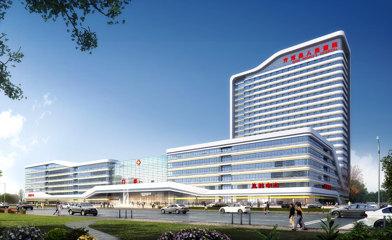 抢抓机遇勇于创新三维海容承建齐河县人民医院箱式物流与污物回收系统